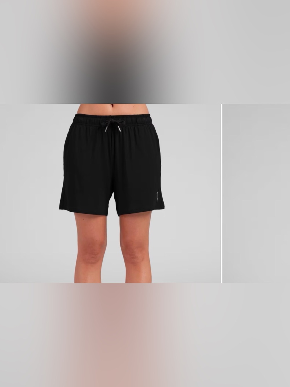 Comfrt black onyx cloud lounge shorts